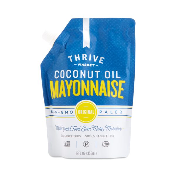 Thrive Market Coconut Oil Mayonnaise 12 oz pouch