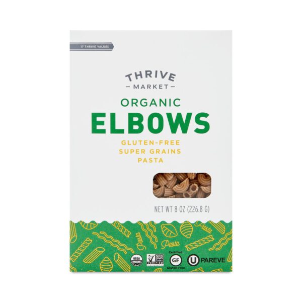 Thrive Market Organic Super Grains Elbows 8 oz box