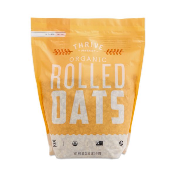 Thrive Market Organic Gluten-Free Rolled Oats 32 oz bag