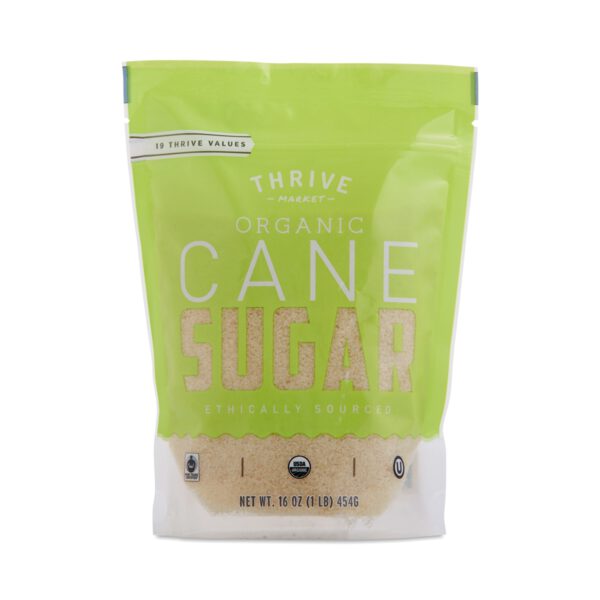 Thrive Market Organic Cane Sugar 16 oz bag