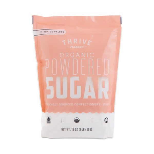 Thrive Market Organic Powdered Sugar 16 oz pouch