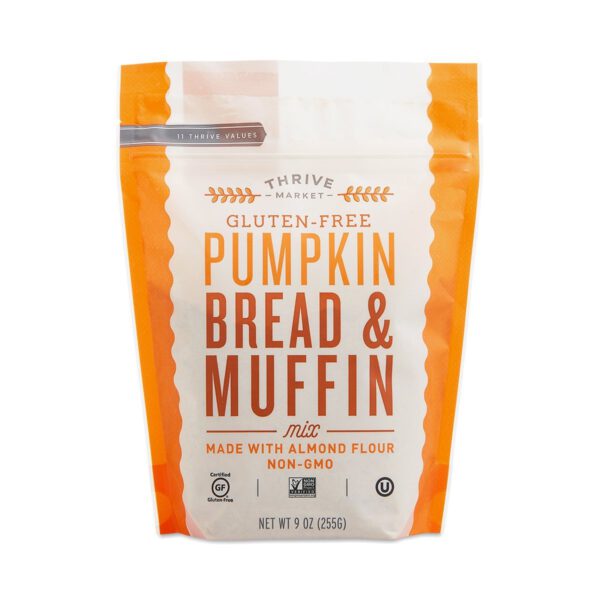 Thrive Market Pumpkin Muffin & Bread Mix 9 oz pouch