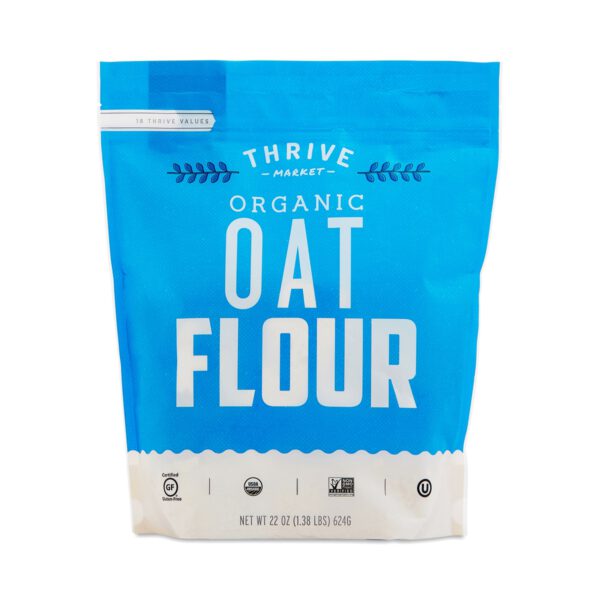 Thrive Market Organic Oat Flour 22 oz pouch