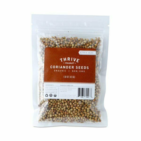 Thrive Market Organic Coriander Seeds 1.5 oz pouch