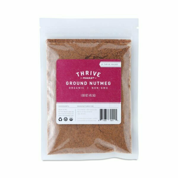 Thrive Market Organic Ground Nutmeg 1.6 oz pouch