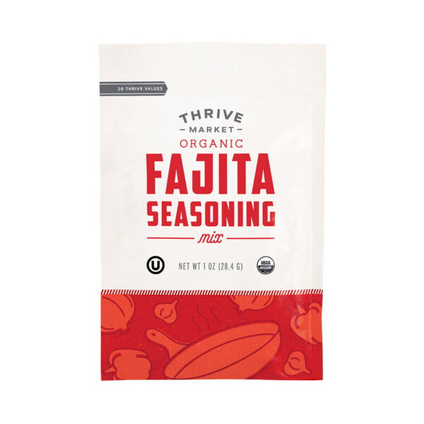 Thrive Market Organic Fajita Seasoning  1.0 oz pouch