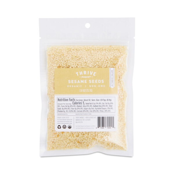 Thrive Market Organic Sesame Seeds 2.6 oz packet