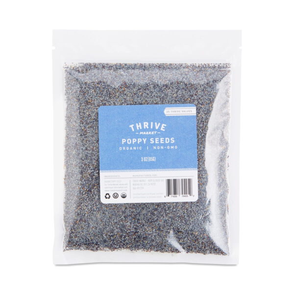 Thrive Market Organic Poppy Seeds 3 oz packet