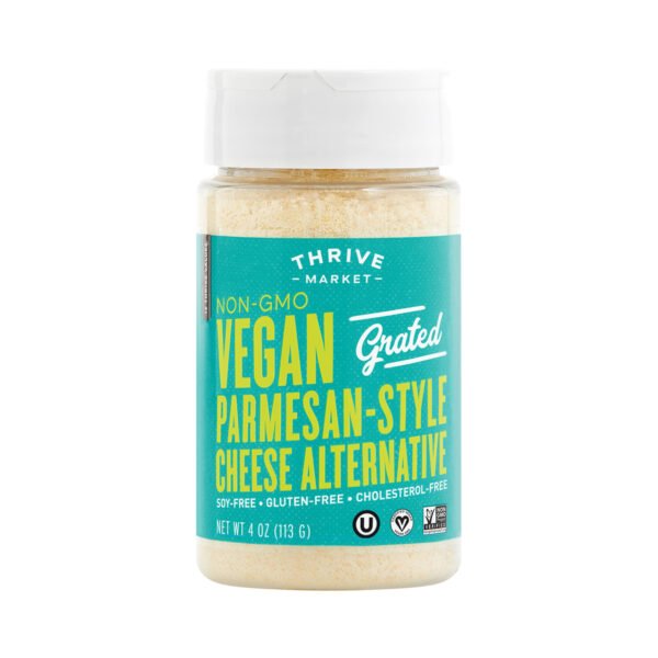 Thrive Market Vegan Parmesan-Style Cheese Alternative 4 oz container