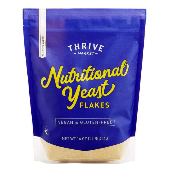 Thrive Market Nutritional Yeast Flakes 16 oz pouch