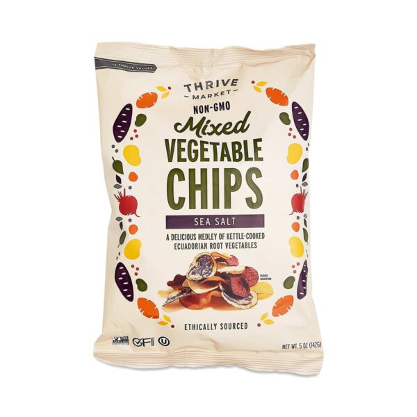 Thrive Market Mixed Vegetable Chips 5 oz bag