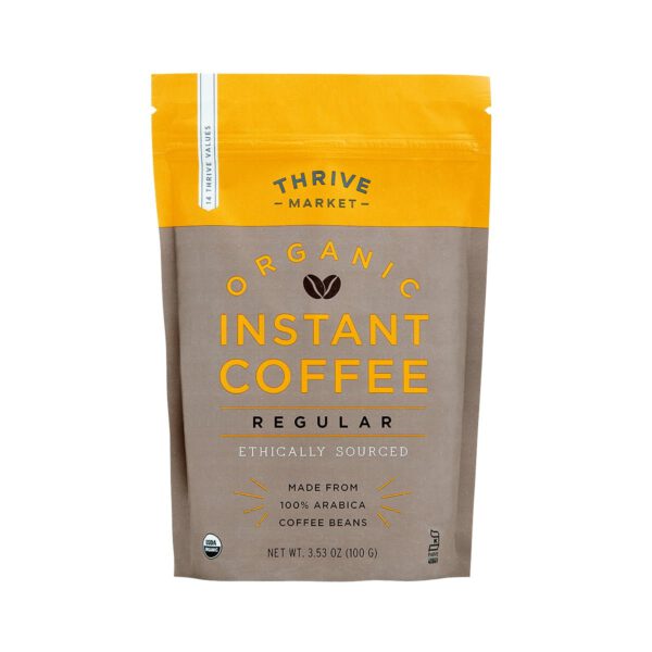 Thrive Market Organic Instant Coffee - Regular 3.53 oz bag