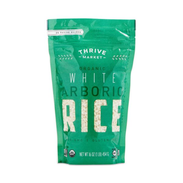 Thrive Market Organic White Arborio Rice 16 oz bag