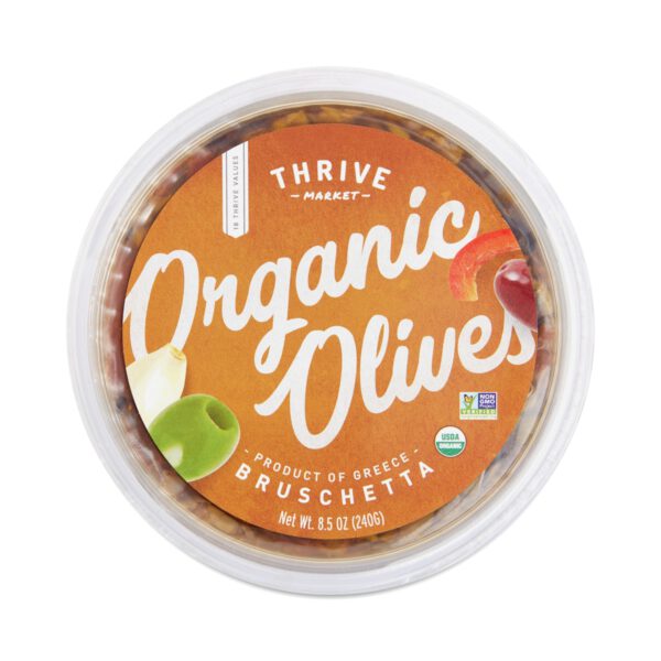 Thrive Market Organic Olive Bruschetta 8.5 oz deli cup