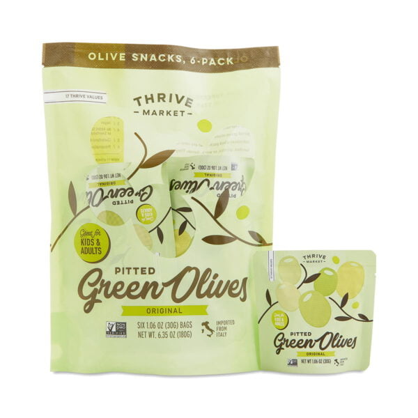 Thrive Market Pitted Green Olives