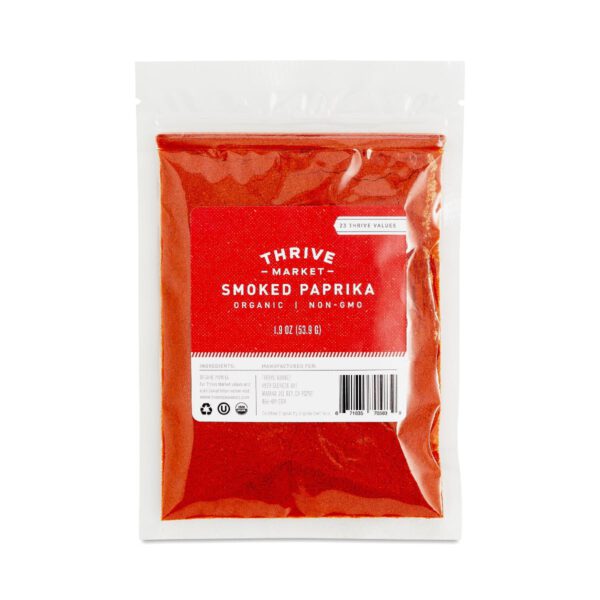 Thrive Market Organic Smoked Paprika 1.9 oz pouch