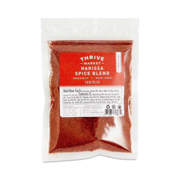 Thrive Market Organic Harissa 2.6 oz pouch