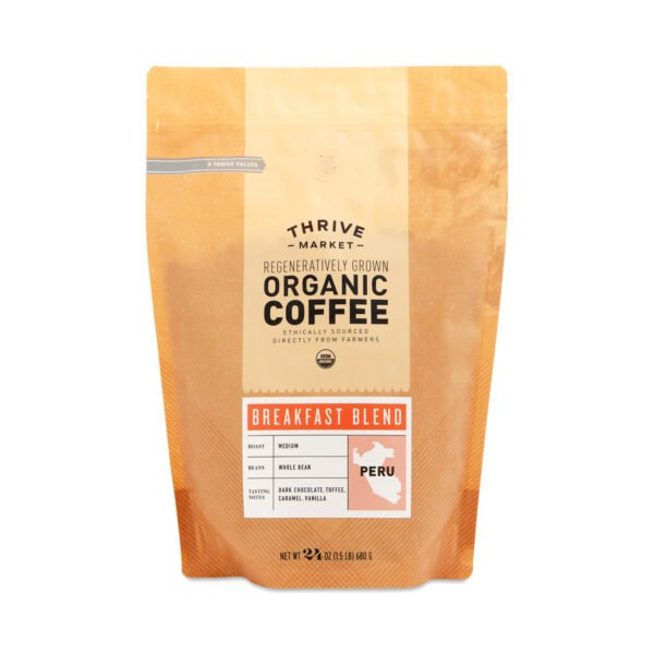 Thrive Market Organic Breakfast Blend Coffee