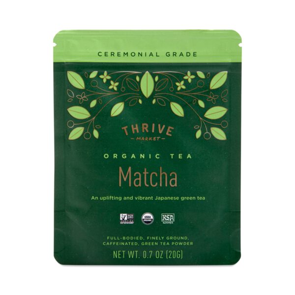 Thrive Market Organic Ceremonial Matcha Tea 0.7 oz pouch