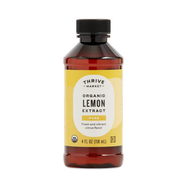 Thrive Market Organic Lemon Extract 4 fl oz bottle