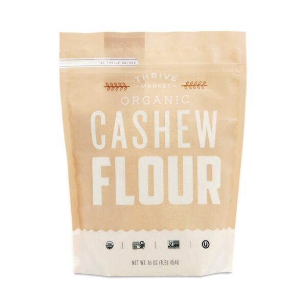 Thrive Market Organic Cashew Flour 16 oz pouch