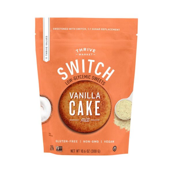 Thrive Market Switch Vanilla Cake Mix 10.6 oz pouch