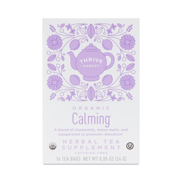 Thrive Market Organic Chamomile Lavender Calming Tea 16 count