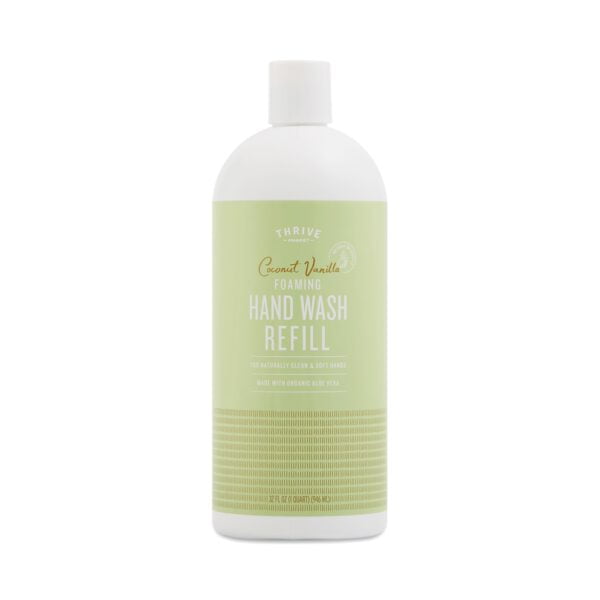 Thrive Market Coconut Vanilla Foaming Hand Wash Refill  32 oz bottle