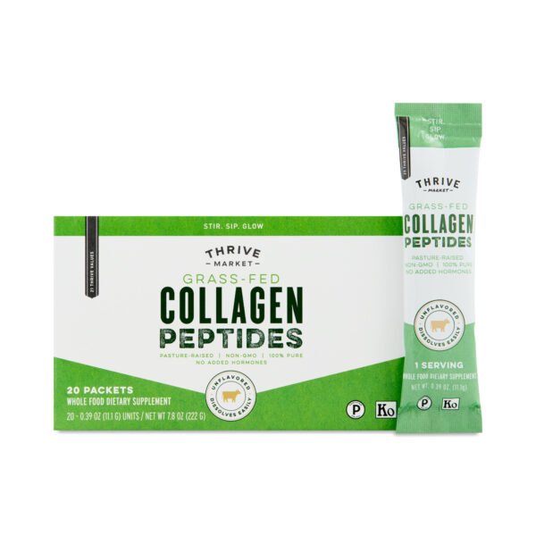 Thrive Market Collagen Peptides Packets 20 stick packs