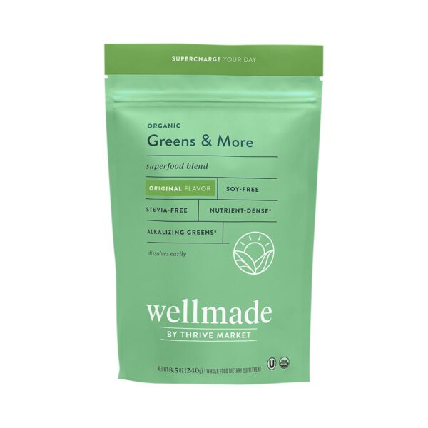 Wellmade Organic Greens & More Superfood Blend Original 8.5 oz pouch