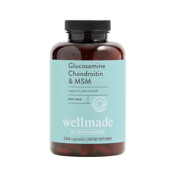 Wellmade Glucosamine Chondroitin & MSM 240 capsules