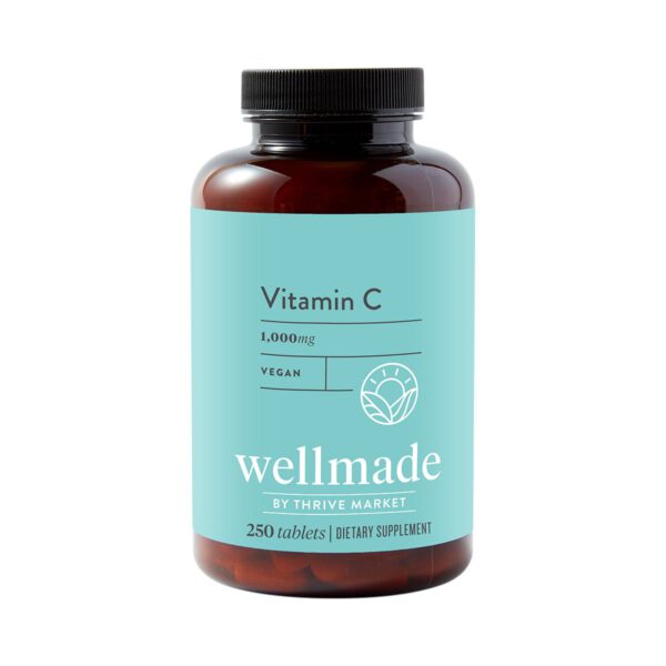 Wellmade Vitamin C 250 vegan tablets