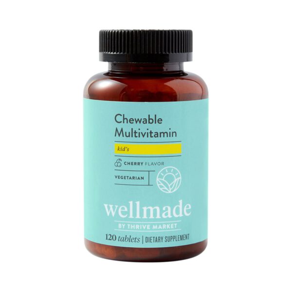 Wellmade Chewable Multi-Vitamin for Kids - Cherry Flavor 120 chewable tablets