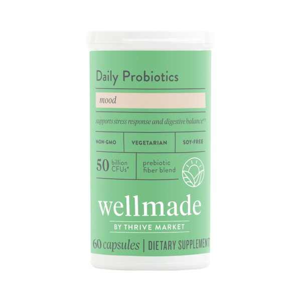 Wellmade Mood + Daily Probiotic 60 capsules