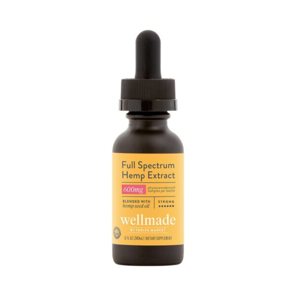 Wellmade Full Spectrum Hemp Extract Tincture