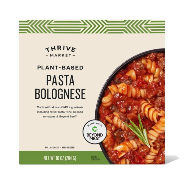 Thrive Market Plant-Based Pasta Bolognese with Beyond Meat® One 10oz Meal