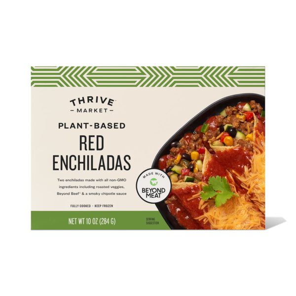 Thrive Market Plant-Based Red Enchiladas with Beyond Meat® One 10oz Meal