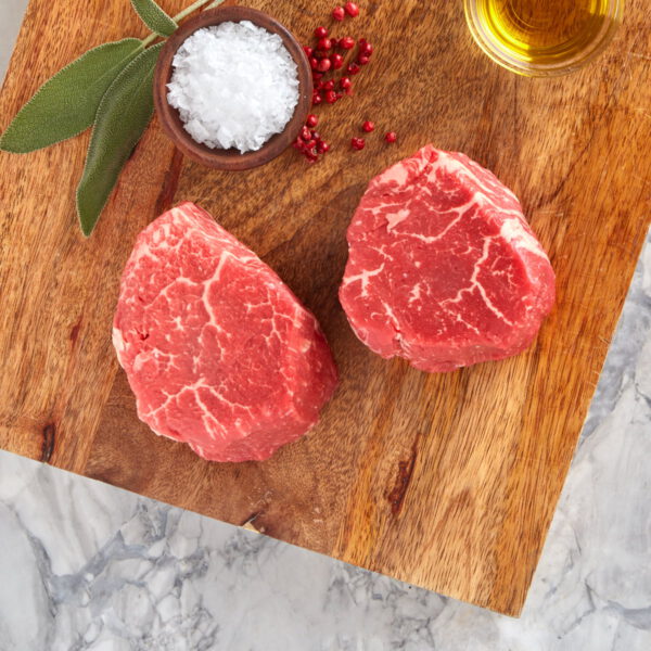 Thrive Market Grass-Fed Beef Tenderloin Steak 2 x 5oz Steaks/Pack