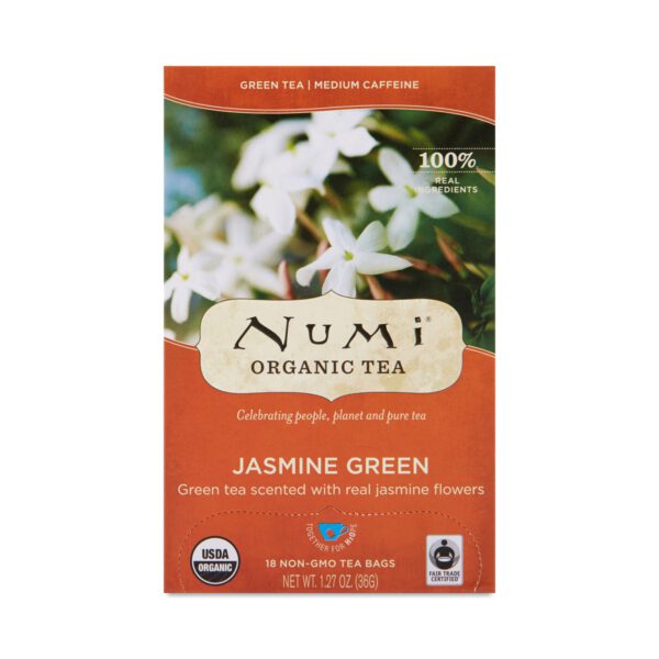 Numi Tea Organic Jasmine Green Tea 18 count