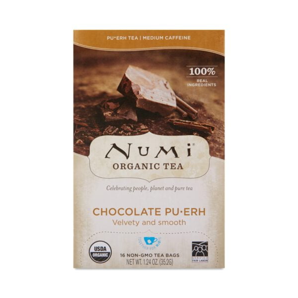 Numi Tea Chocolate Pu∙erh Tea 16 count