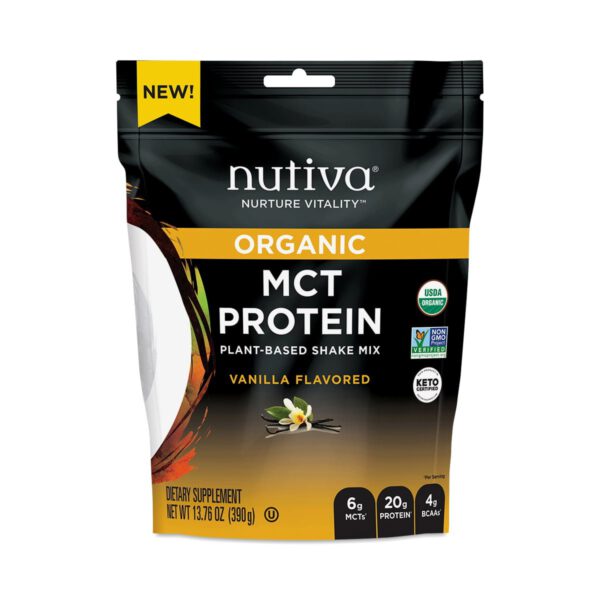 Nutiva Organic MCT Plant Based Protein