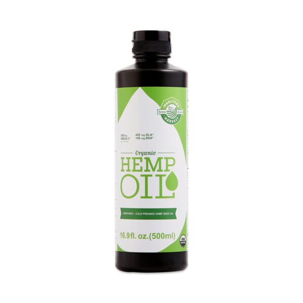 Manitoba Harvest Organic Hemp Oil 16.9 fl oz bottle