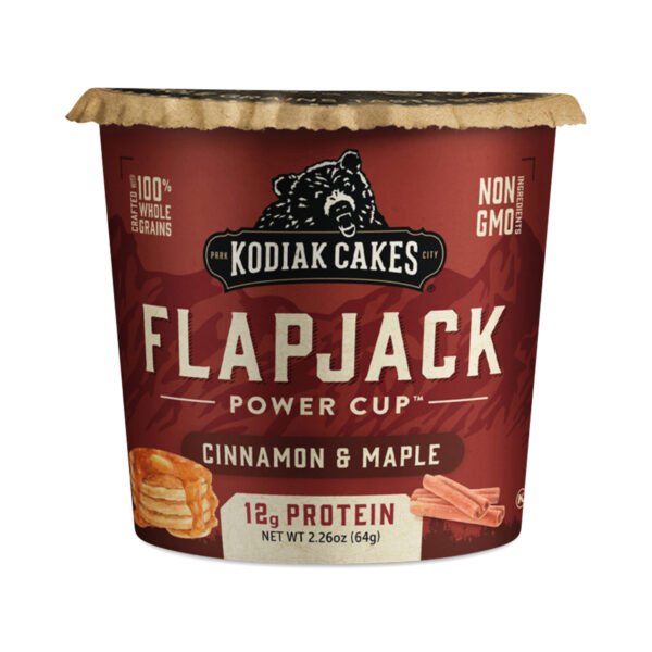 Kodiak Cakes Cinnamon & Maple Flapjack Cup one 2.25 oz cup