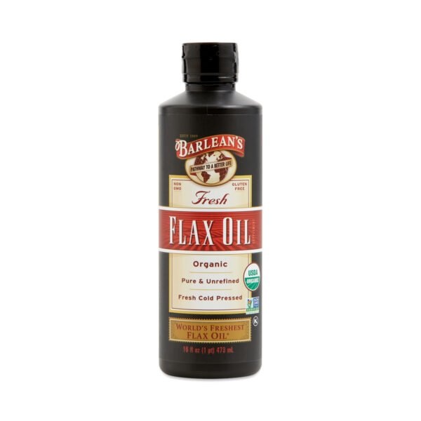 Barlean's Flax Oil 16 fl oz bottle