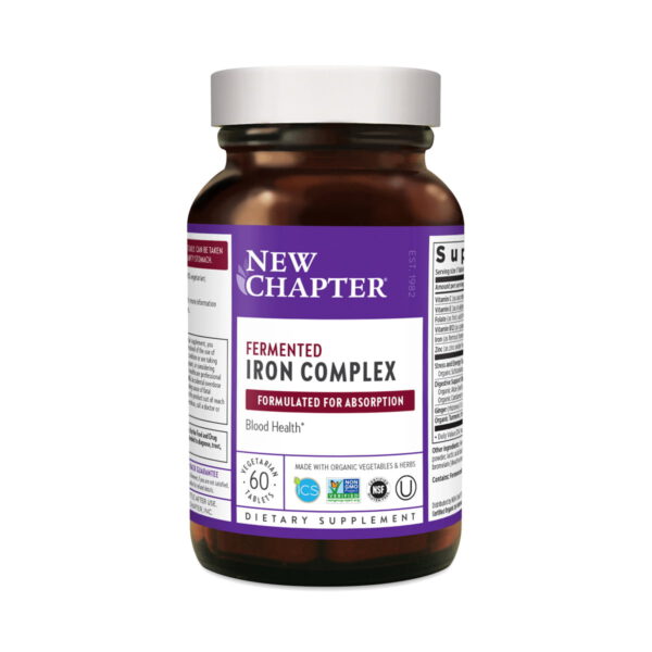 New Chapter Fermented Iron Food Complex 60 tablets