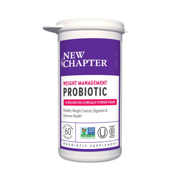 New Chapter Weight Management Probiotic 60 capsules