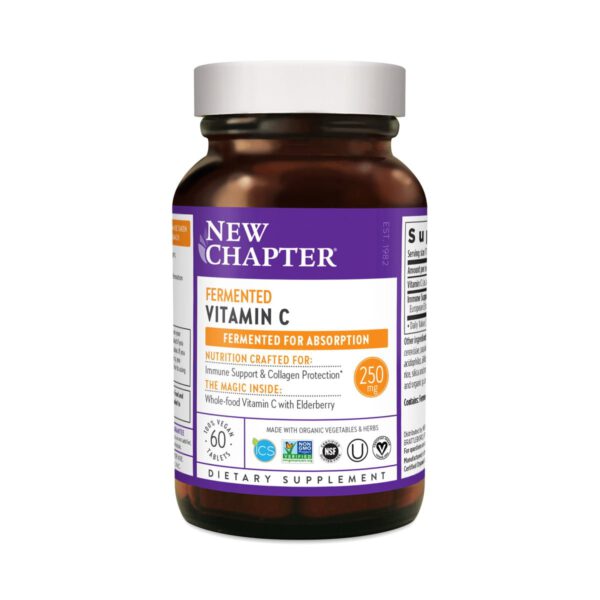 New Chapter Fermented Vitamin C 60 tablets