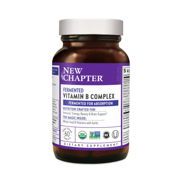 New Chapter Fermented Vitamin B Complex 60 tablets