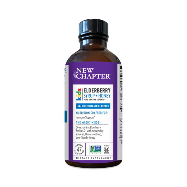 New Chapter Elderberry Kids Syrup 4 fl oz bottle