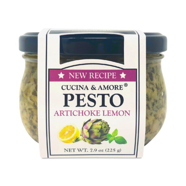 Kitchen & Love Artichoke Lemon Pesto Sauce 7.9 oz jar